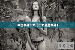 中国家具十大（十大品牌家具）