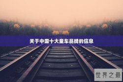 关于中国十大童车品牌的信息