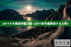 2011十大感动中国人物（2011年中国感动十大人物）