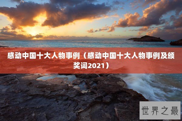 感动中国十大人物事例（感动中国十大人物事例及颁奖词2021）