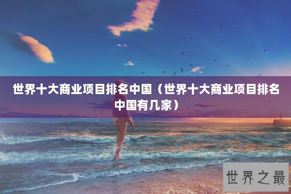 世界十大商业项目排名中国（世界十大商业项目排名中国有几家）