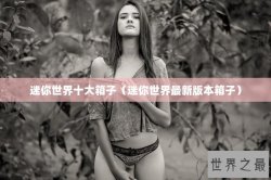 迷你世界十大箱子（迷你世界最新版本箱子）