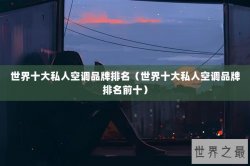 世界十大私人空调品牌排名（世界十大私人空调品牌排名前十）