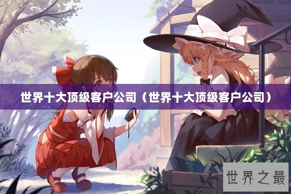 世界十大顶级客户公司（世界十大顶级客户公司）
