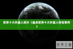 世界十大外星人照片（盘点世界十大外星人存在事件）