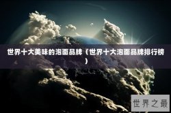 世界十大美味的泡面品牌（世界十大泡面品牌排行榜）