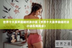 世界十大高手巅峰对决小说（世界十大高手巅峰对决小说在线阅读）