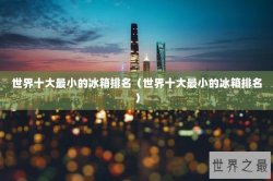 世界十大最小的冰箱排名（世界十大最小的冰箱排名）