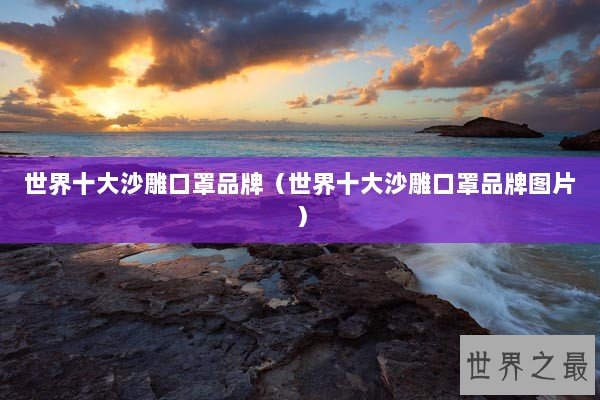世界十大沙雕口罩品牌（世界十大沙雕口罩品牌图片）