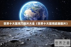 世界十大禁用刀图片大全（世界十大禁用武器图片）