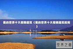 我的世界十大夜晚建筑（我的世界十大夜晚建筑视频）