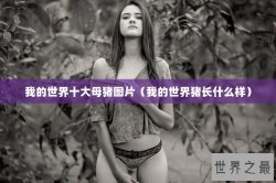 我的世界十大母猪图片（我的世界猪长什么样）