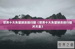 世界十大失望球员排行图（世界十大失望球员排行图片大全）