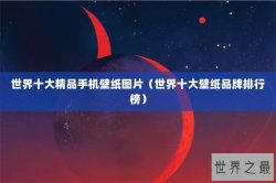 世界十大精品手机壁纸图片（世界十大壁纸品牌排行榜）