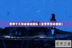 世界十大顶级音响团队（全世界顶级音响）