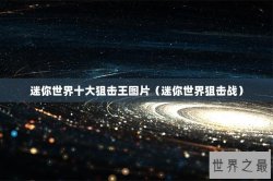 迷你世界十大狙击王图片（迷你世界狙击战）