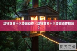 动物世界十大奇葩动作（动物世界十大奇葩动作视频）