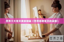 世界十大冬天美景图画（世界各地冬天的录像）