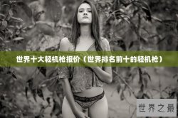 世界十大轻机枪报价（世界排名前十的轻机枪）