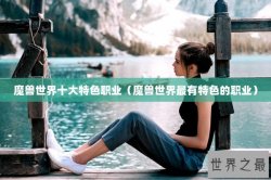 魔兽世界十大特色职业（魔兽世界最有特色的职业）