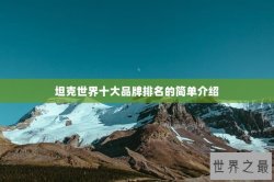 坦克世界十大品牌排名的简单介绍