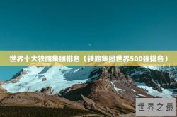 世界十大铁路集团排名（铁路集团世界500强排名）