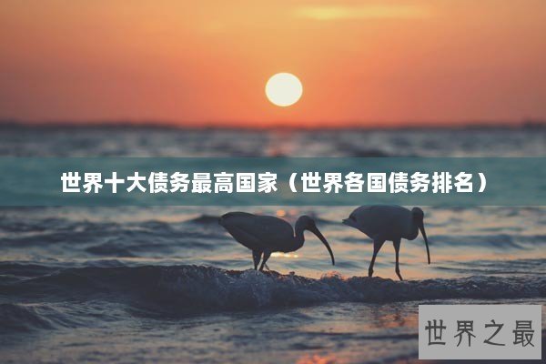 世界十大债务最高国家（世界各国债务排名）