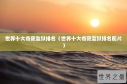 世界十大奇葩监狱排名（世界十大奇葩监狱排名图片）