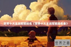 世界十大主战军舰排名（世界十大主战军舰排名表）
