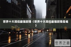 世界十大现役最强前锋（世界十大现役最强前锋是谁）