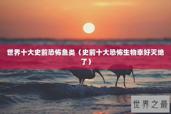 世界十大史前恐怖鱼类（史前十大恐怖生物幸好灭绝了）
