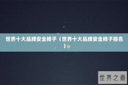世界十大品牌安全椅子（世界十大品牌安全椅子排名）