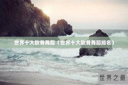 世界十大软骨舞蹈（世界十大软骨舞蹈排名）