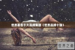 世界著名十大品牌集团（世界品牌十强）