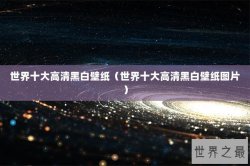 世界十大高清黑白壁纸（世界十大高清黑白壁纸图片）