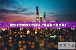 世界十大黑客天才排名（世界最出名黑客）