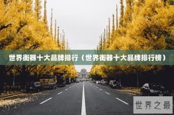 世界衡器十大品牌排行（世界衡器十大品牌排行榜）