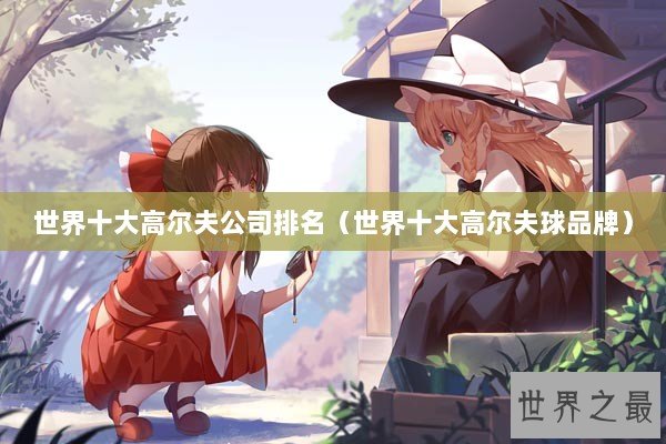 世界十大高尔夫公司排名（世界十大高尔夫球品牌）