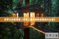 世界十大恐龙蛋（世界上最大的恐龙蛋是什么蛋）
