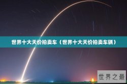 世界十大天价拍卖车（世界十大天价拍卖车辆）