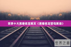 世界十大黑客名言英文（黑客名言警句英语）