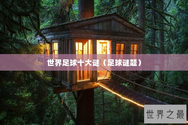 世界足球十大谜（足球谜题）