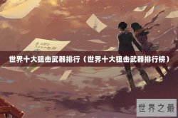 世界十大狙击武器排行（世界十大狙击武器排行榜）