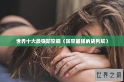 世界十大最强防空舰（防空最强的战列舰）