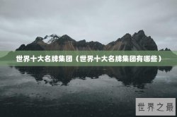世界十大名牌集团（世界十大名牌集团有哪些）