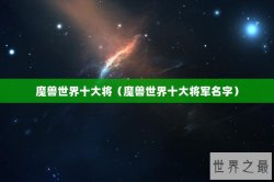 魔兽世界十大将（魔兽世界十大将军名字）