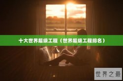 十大世界超级工程（世界超级工程排名）