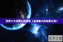 世界十大消费公司排名（全球最大的消费公司）