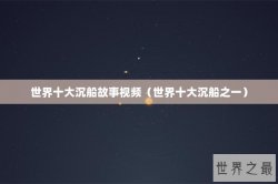 世界十大沉船故事视频（世界十大沉船之一）