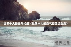 世界十大最霸气扣篮（世界十大最霸气扣篮运动员）